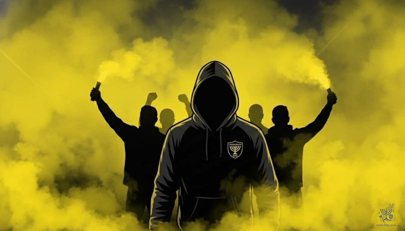 רקע היציע בוער | בית״ר ירושלים - בית״ר ירושלים